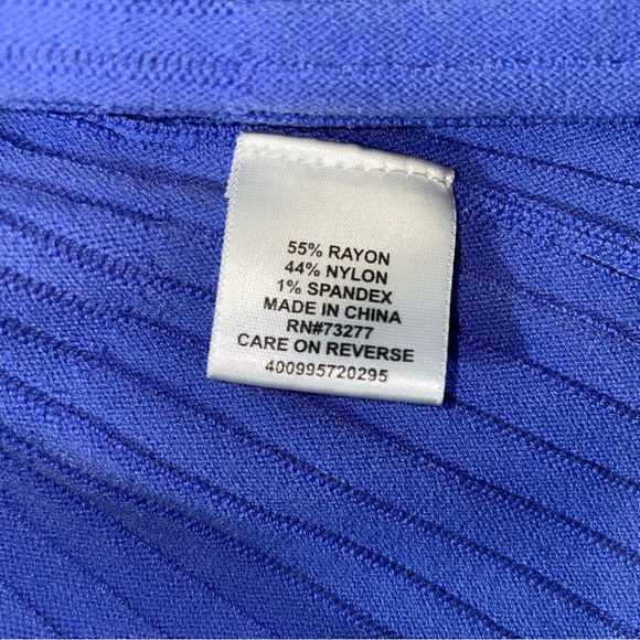 Elle Pleated Ribbed Pull-On Short Skirt Size 2XL - Picture 5 of 7